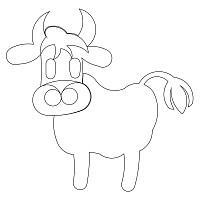 barnyard cow